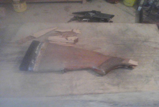 Как я ремонтировал приклад