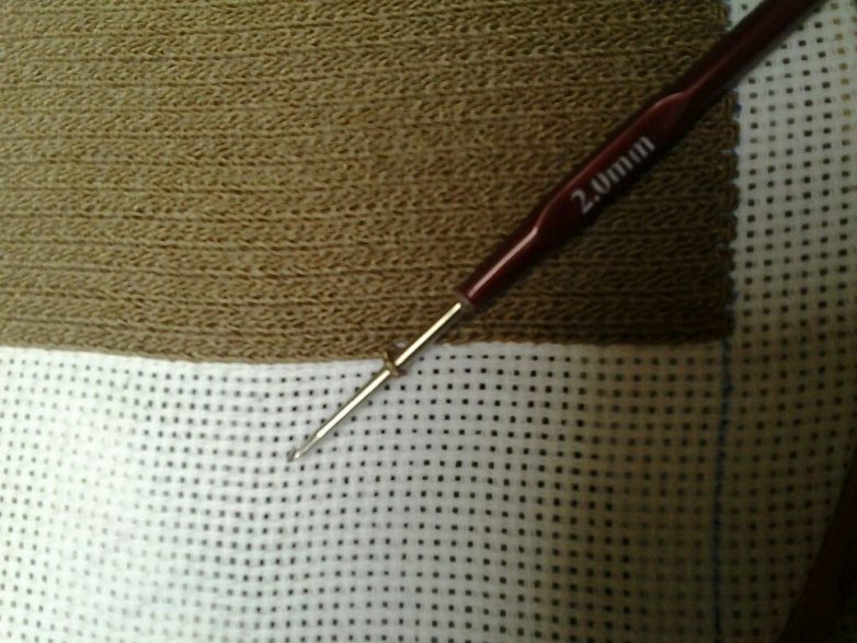 провязать каждую клеточку